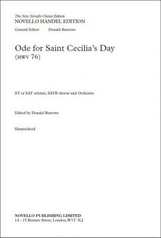 Ode for Saint Cecilia's Day 