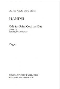Ode for Saint Cecilia's Day 