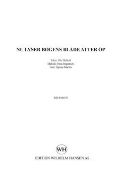 Nu Lyser Bogens Blade Atter Op 