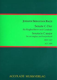Sonate C-Dur für Englischhorn und Cembalo BWV 1027 