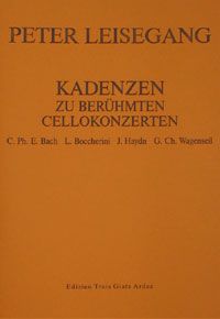 Kadenzen zu berühmten Cellokonzerten 