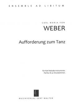 Aufforderung zum Tanz Standard