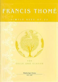 Simple Aveu op. 25 