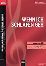 Wenn ich schlafen geh 