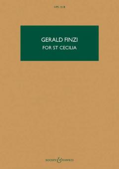 For St Cecilia op. 30 