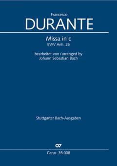 Missa in c (Mass in C minor) BWV Anh. 26 