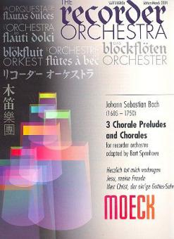3 Chorale Preludes And Chorales 