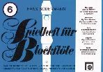 Spielheft für Blockflöte 6 