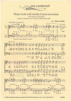 Wem Gott will rechte Gunst erweisen 