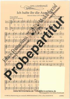 Ich halte ihr die Augen zu 