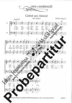 Gebet am Abend 