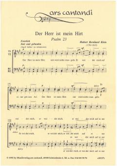 Der Herr ist mein Hirt (Psalm 23) 