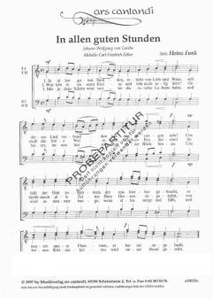In allen guten Stunden 