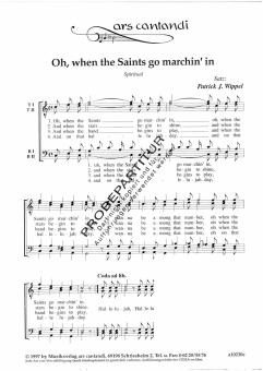 Oh, when the saints 