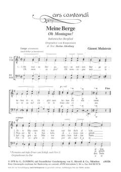 Meine Berge/ Oh Montagne! 