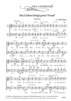 Das Lieben bringt groß Freud 