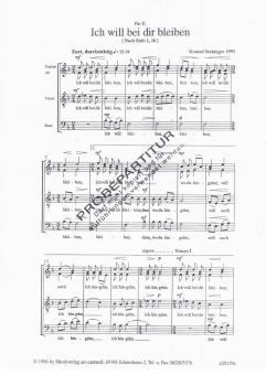 Ich will bei dir bleiben 