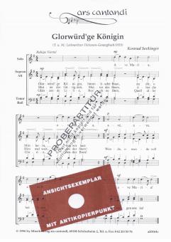 Glorwürd'ge Königin 