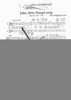 Jahr, dein Haupt neig' 