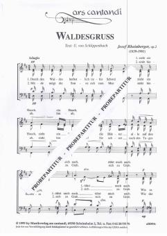 Waldesgruss, op. 2 