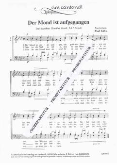 Der Mond ist aufgegangen 