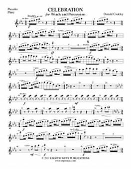 Celebration For Winds And Percussion 