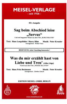 Sag beim Abschied leise Servus 