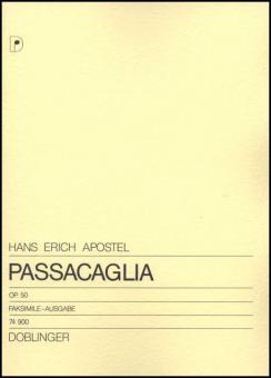 Passacaglia op. 50 