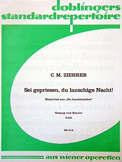 Sei gepriesen, du lauschige Nacht 