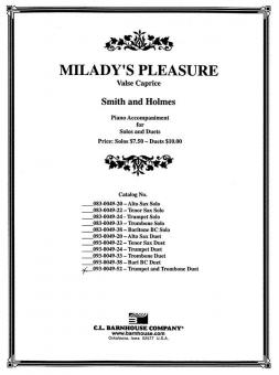 Milady's Pleasure (Valse Caprice) 