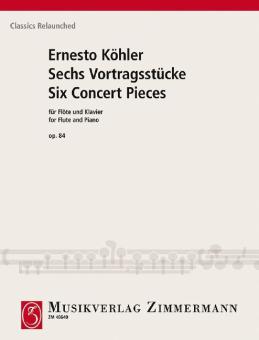 Sechs Vortragsstücke op. 84 Standard