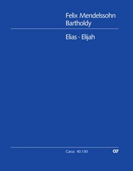 Elias MWV A 25 - Partitur, Leinen 