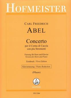 Concerto per il Cornu di Caccia con piu Stromenti 