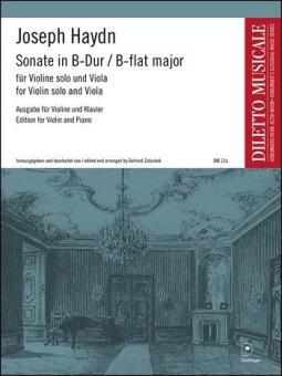 Sonate Nr. 3 B-Dur Hob. V:3 