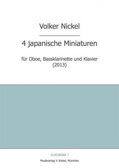 4 Japanische Miniaturen 