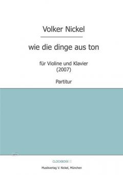 Wie die dinge aus ton 