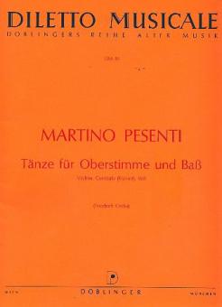 Tänze für Oberstimme aus op. 15 