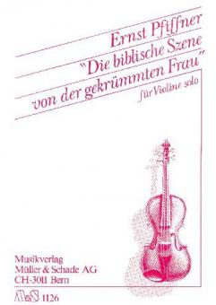 Die biblische Szene von der gekrümmten Frau (Lk.13,10-17) 