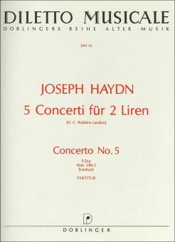 Concerto Nr. 5 F-Dur Hob. VIIh:5 