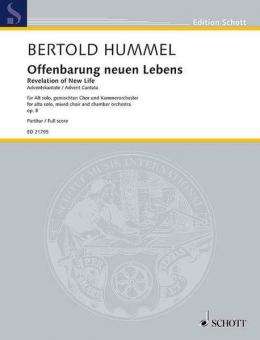 Offenbarung neuen Lebens op. 8 Standard