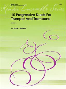10 Progressive Duets For Trumpet And Trombone 