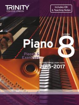 Piano Grade 8 Book + CD 2015-2017 