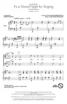 It's A Grand Night For Singing Standard