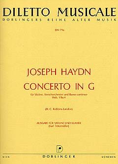 Concerto G-Dur Hob. VIIa:4 
