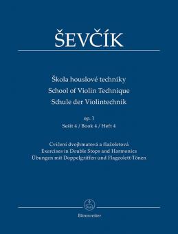 Schule der Violintechnik op. 1 Heft 4 