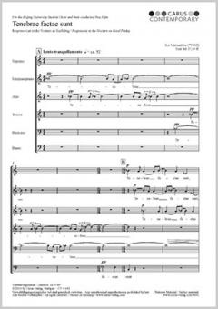 Tenebrae factae sunt Standard