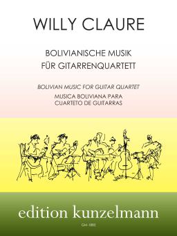 Bolivianische Musik für Gitarrenquartett 