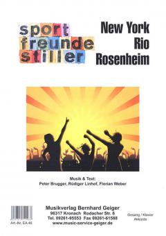 New York, Rio, Rosenheim 