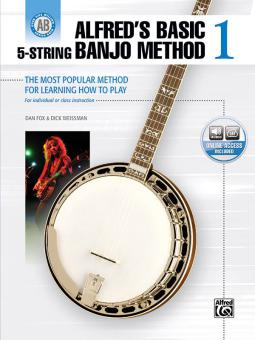 Alfred's Basic 5-String Banjo Method 1 