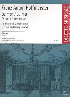 Quintett Es-Dur für Horn und Streichquartett (Erstdruck) 